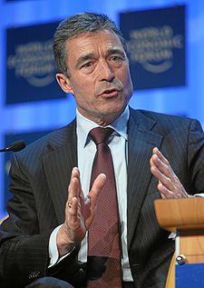Anders Fogh Rasmussen. Or Lars Løkke Rasmussen. Or some other Rasmussen.