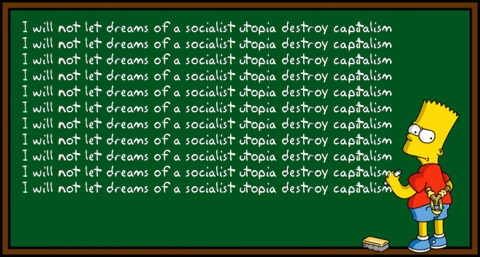 bart simpson socialism