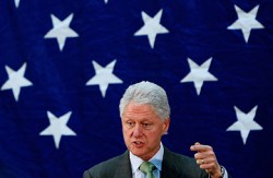 When it comes to URLs, the stars are not for former President Clinton.