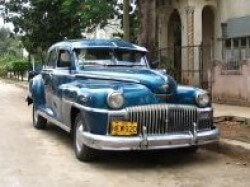 This is still considered a luxury car in Fidel Castro's island paradise.
