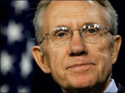 Harry "Mr. Excitement" Reid couldn't contain his glee at Wednesday night's fundraiser.