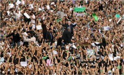 WTF? Iranian protesters get more support from the Egyptian dictatorship than they do from President Obama.