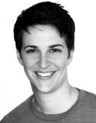 Former Air America host Rachel Maddow. Or current Air America host Ron Reagan, Jr. We're not sure which.
