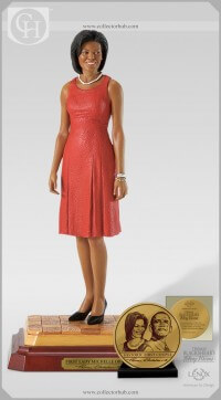 michelle obama figurine