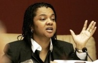 Monica Conyers, seemingly unaffiliated Detroit City Councilwoman