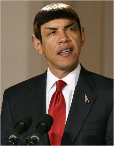 Mr. Spock didn't try to blame all his problems on the previous First Officer of the Enterprise