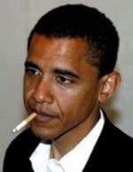 obama smoking