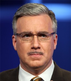 Keith Olbermann with mustache