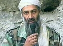 osama Reporting from Waziristan, this is Osama Bin Laden, Action News al Jazeera