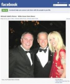 Joe Biden has a tighter grip on Michaele Salahi than he does on reality