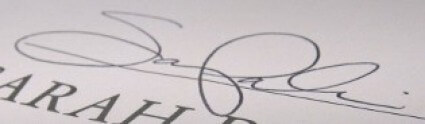 sarah-autograph