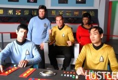 Not Spock, not Bones, not Captain Kirk, not Lt. Uhura, not Sulu.