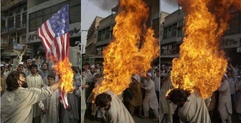 terrorist-on-fire