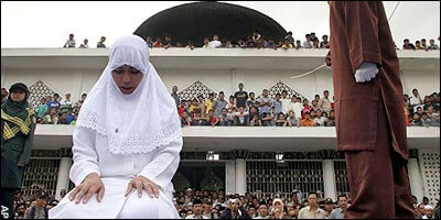 sharia law woman to get lashes Ahhh, the beauty of Sharia Law. Coming soon to a country near you!