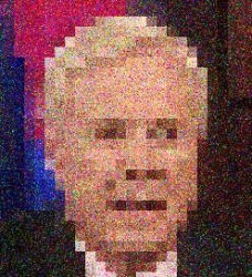 chris_matthews_cam_photo <b> Low resolution security camera photo of mysterious blonde stalker. Please notify authorities if you have any clues to this person's identity.</b>