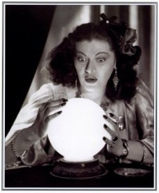 crystal ball Obama's Imaginary Congressional District Czar researching the number of jobs that have been saved or created