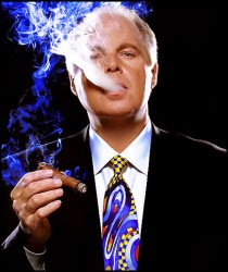 rush_limbaugh Round One: Bellowing idealogue Rush Limbaugh versus the alternative media infrastructure