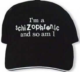 schizophrenic-cap schizophrenic cap